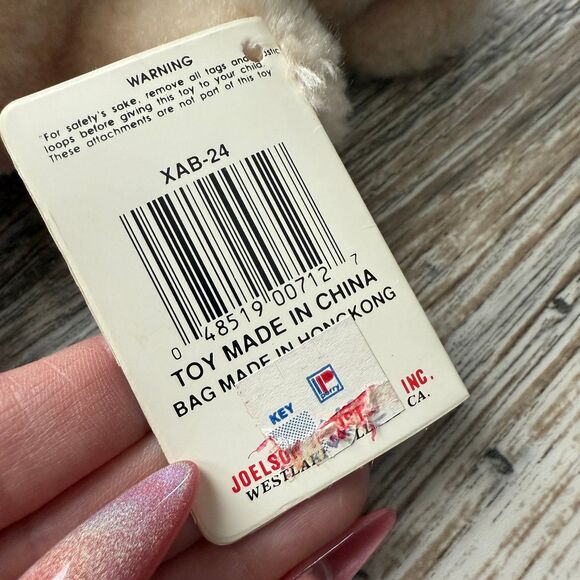 Vintage "Season's Greetings" Plush Teddy Bear - Picture 8 of 8